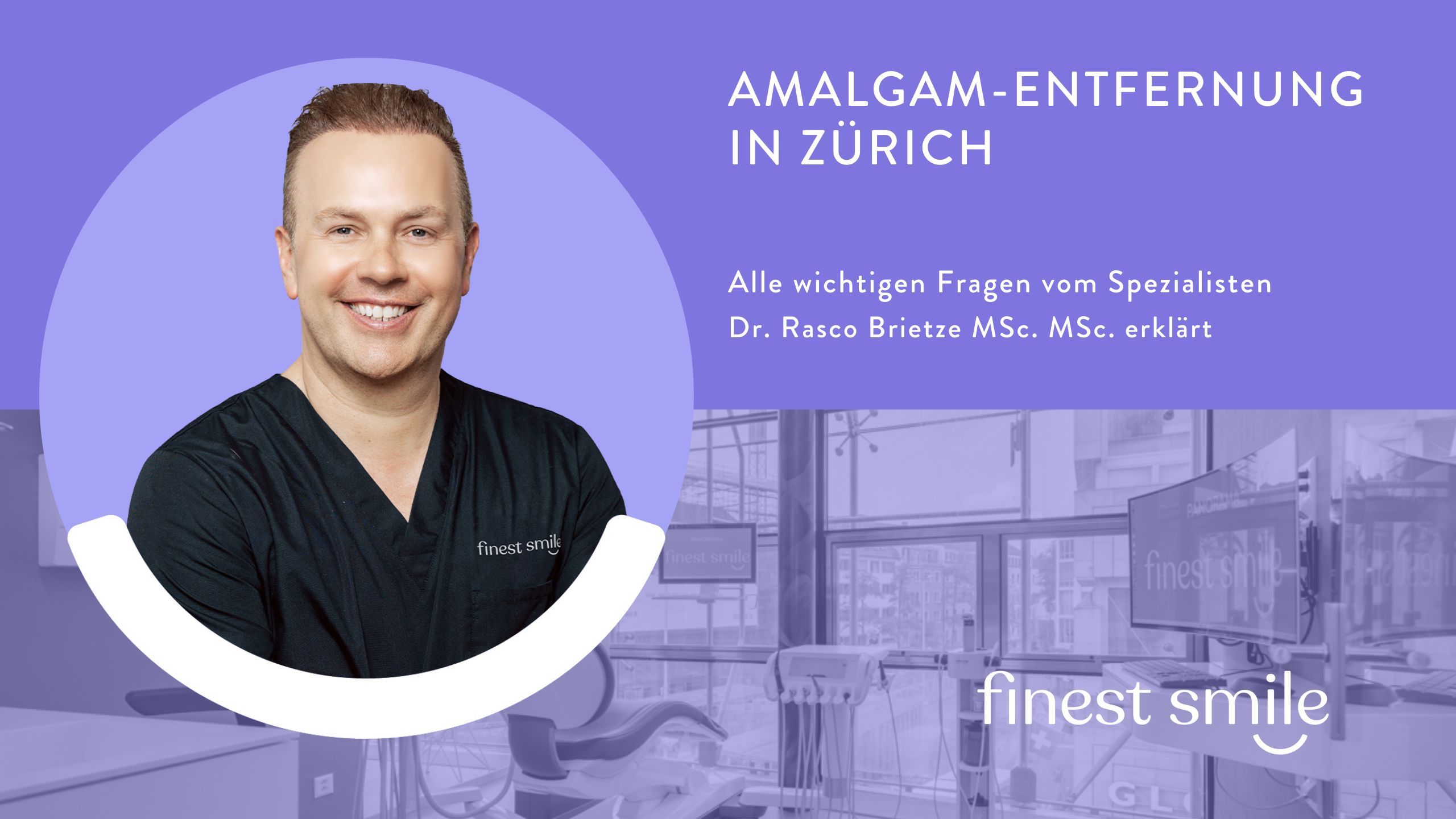 Video Amalgam Entfernung, Zahnarzt Zürich, Dr. Brietze & Dr. Gabriel